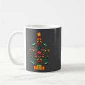 Croquet Christmas Tree Xmas Kaffeetasse (Links)