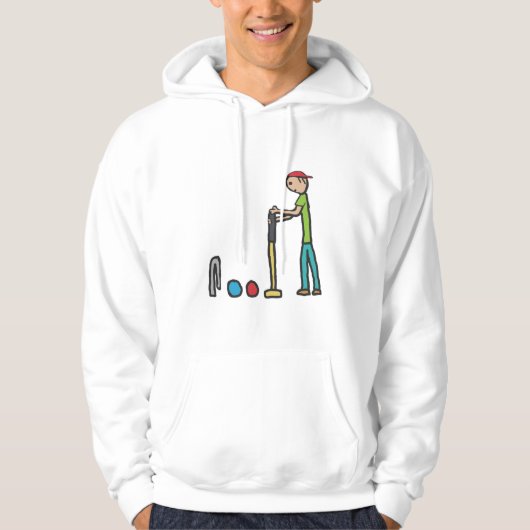 Croquet Hoodie (Vorderseite)