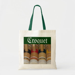 Croquet Mallets Tote Bag Tragetasche