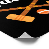 Croquet-Meister Poster (Ecke)