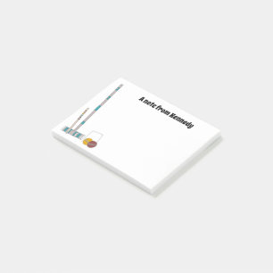Croquet Set, Lawinen Personalisiert Post-it Klebezettel