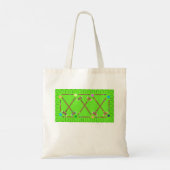 Croquet Tote Bag Tragetasche (Rückseite)