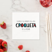 Croqueta Serviette (Beispiel)