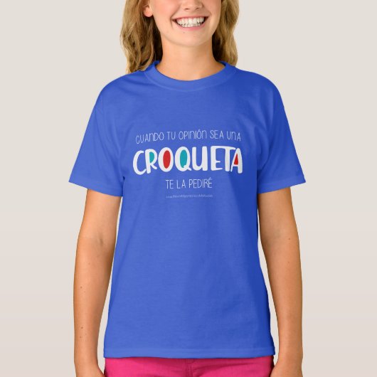 Croqueta T-Shirt (Vorderseite)