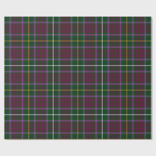 Crosbie Tartan Geschenkpapier (Flach)
