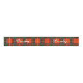 Crosby Clan karierter schottischer Tartan Ripsband (Vorderseite)