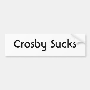 Crosby ist zum Kotzen Autoaufkleber