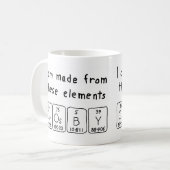 Crosby Periodenname Tasse (Vorderseite Links)
