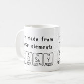 Crosby Periodenname Tasse (Vorderseite Links)