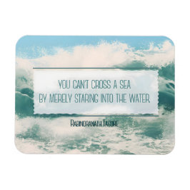 "Cross a sea" Inspiration flexibel Magnet