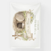 Cross and Tomb | Resurrection Day Banner (Vertikal)