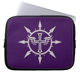 "Cross and Wings Emblem" Electronics Bag Laptopschutzhülle
