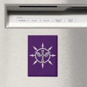"Cross and Wings Emblem" Magnet (In Situ (Geschirrspüler))