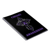 Cross/Awareness..Chiari Notebook Notizblock (Rechte Seite)