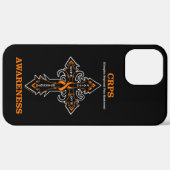 Cross/Awareness.. CRPS Case-Mate iPhone Hülle (Hinten (horizontal))