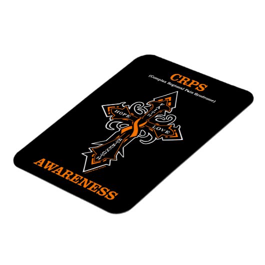 Cross/Awareness.. CRPS Magnet (Linke Seite)