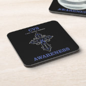 Cross/Awareness..CVS Getränkeuntersetzer (Linke Seite)