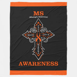 Cross/Awareness...MS Fleecedecke