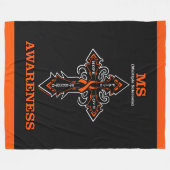 Cross/Awareness...MS Fleecedecke (Vorderseite (Horizontal))