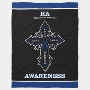 Cross/Awareness..RA Fleecedecke