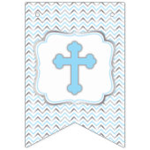 Cross Banner Blue & Silver (Erste Fahne)