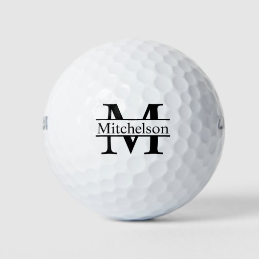 Cross Bar LR Mit Monogramm Golfball (Vorderseite)