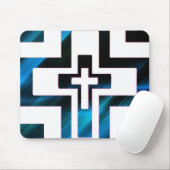 Cross Black Dark Mousepad (Mit Mouse)