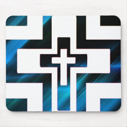 Cross Black Dark Mousepad (Vorne)