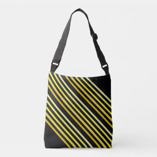 Cross Body Bag - Schatten der gelben, diagonalen S Tragetaschen Mit Langen Trägern