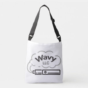 Cross-Body-Tasche mit All-Over-Print, mittelgroß Tragetaschen Mit Langen Trägern