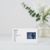 Cross-Business-Card Visitenkarte (Stehend Vorderseite)
