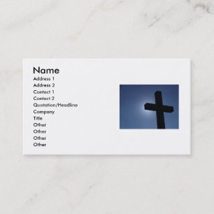 Cross-Business-Card Visitenkarte