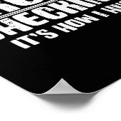 Cross Checking Wie ich Eishockey umarme Lustiger S Poster (Ecke)