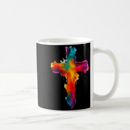 Cross Christian Religious Believe Blessed Faith Gr Kaffeetasse (Rechts)