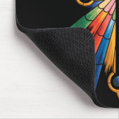 Cross Colorful Christian Religous Mousepad (Ecke)