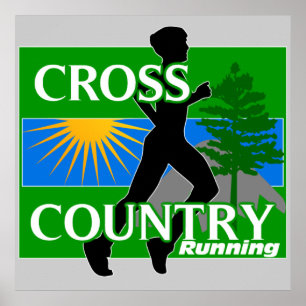 Cross Contry Running Poster