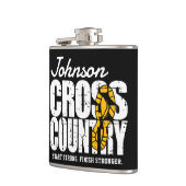 Cross Country ADT TEXT Runner, der Team Player läu Flachmann (Links)