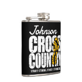 Cross Country ADT TEXT Runner, der Team Player läu Flachmann (Rechts)