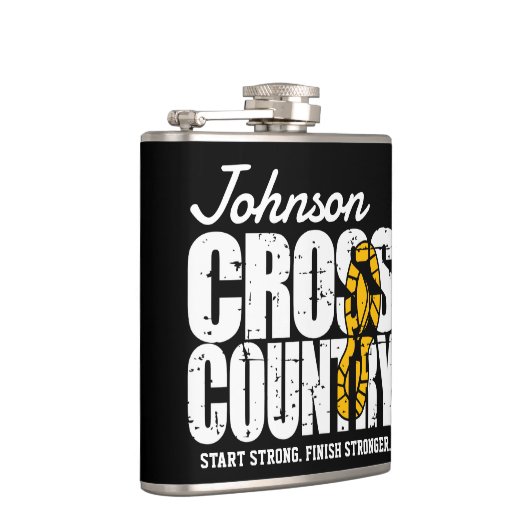 Cross Country ADT TEXT Runner, der Team Player läu Flachmann (Rechts)