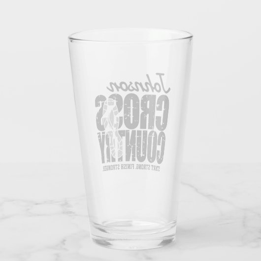 Cross Country ADT TEXT Runner, der Team Player läu Glas (Rückseite)