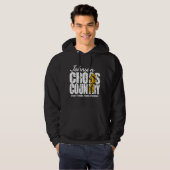 Cross Country ADT TEXT Runner, der Team Player läu Hoodie (Vorne ganz)