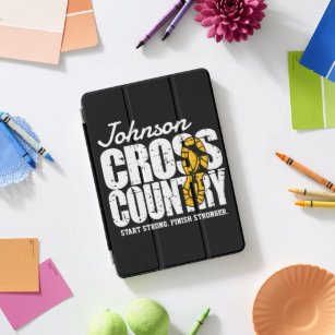 Cross Country ADT TEXT Runner, der Team Player läu iPad Pro Cover
