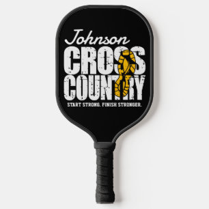 Cross Country ADT TEXT Runner, der Team Player läu Pickleball Schläger