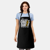 Cross Country ADT TEXT Runner, der Team Player läu Schürze (Getragen)