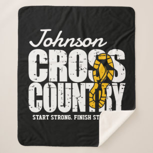 Cross Country ADT TEXT Runner, der Team Player läu Sherpadecke