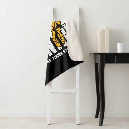 Cross Country ADT TEXT Runner, der Team Player läu Sherpadecke (Beispiel)