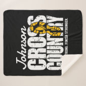 Cross Country ADT TEXT Runner, der Team Player läu Sherpadecke (Vorderseite (Horizontal))