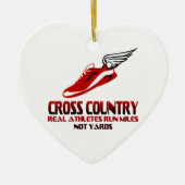 Cross Country-Betrieb Keramik Ornament (Vorne)