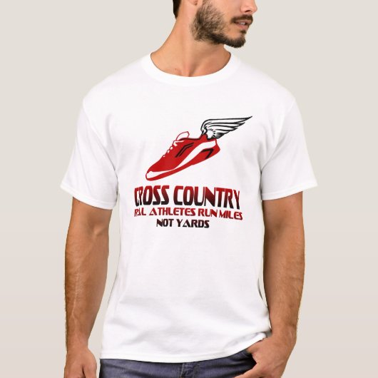 Cross Country-Betrieb T-Shirt (Vorderseite)