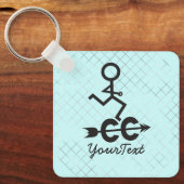 Cross Country - CC Running Schlüsselanhänger (Vorderseite)